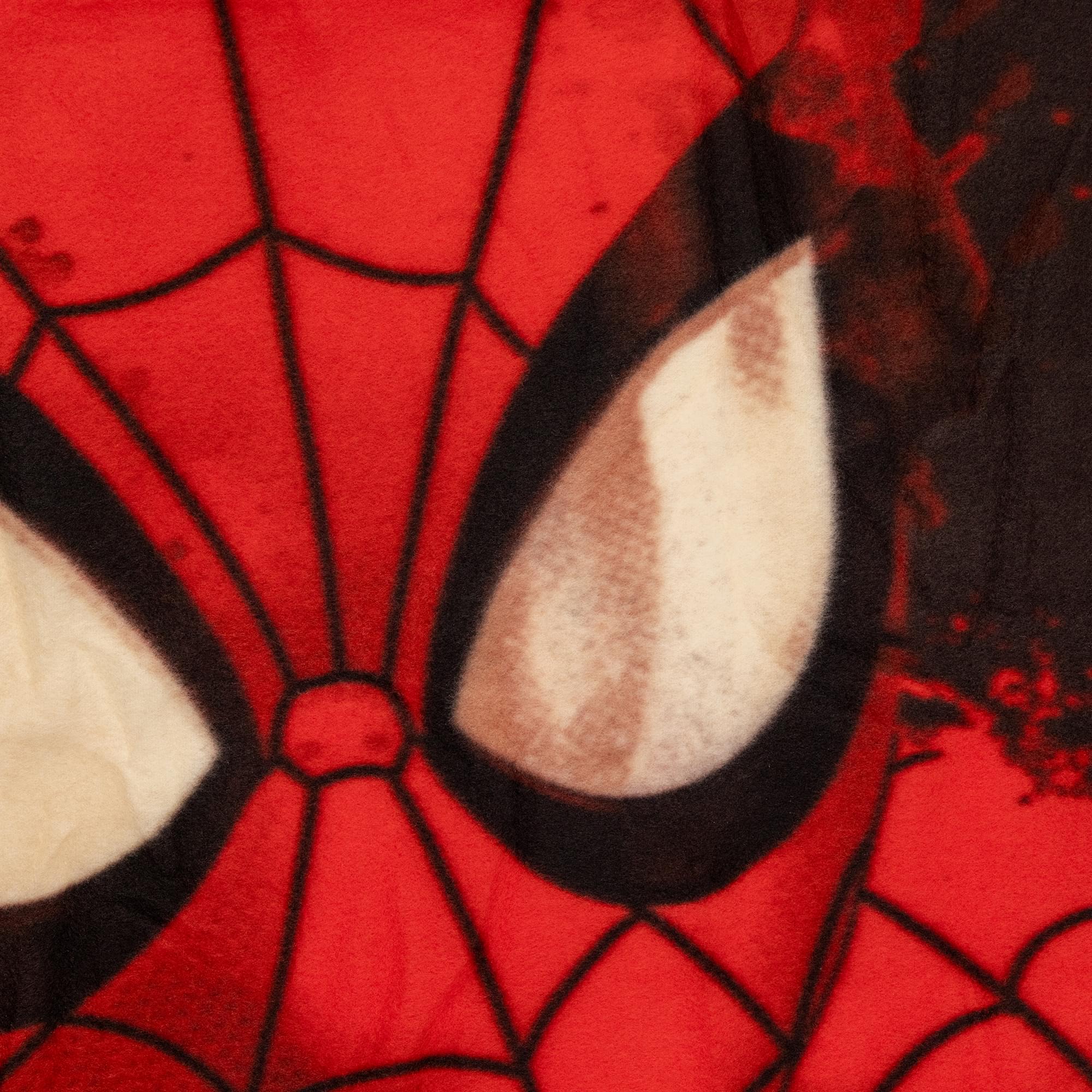 Marvel Spider-Man Web-Shooter Fleece Throw Blanket | 45 x 60 Inches