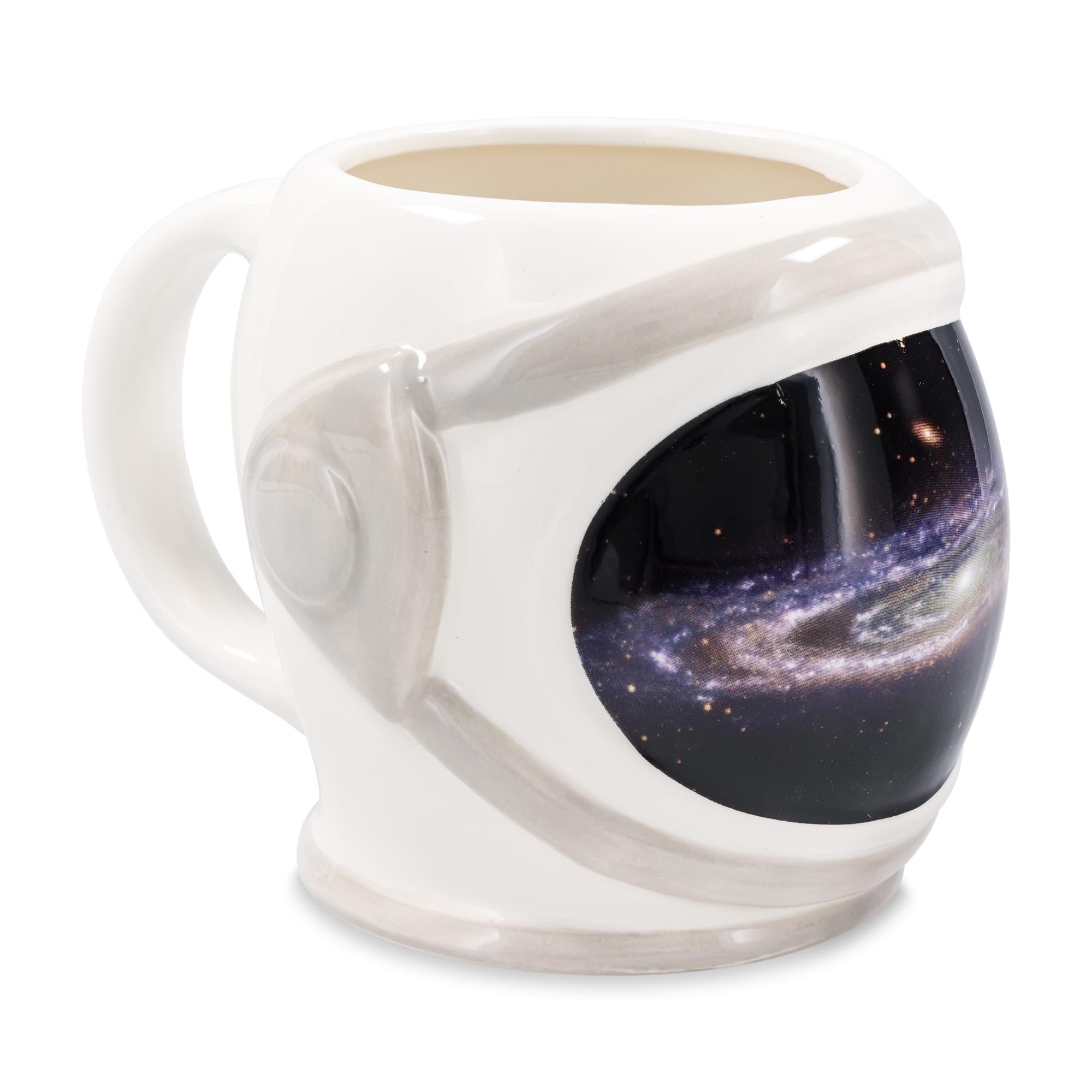 NASA Space Helmet 3D Sculpted Ceramic Mug | Holds 20 Ounces