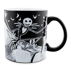 Disney The Nightmare Before Christmas Glow-In-The-Dark Ceramic Mug