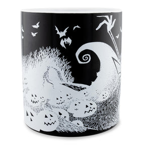 Disney The Nightmare Before Christmas Glow-In-The-Dark Ceramic Mug