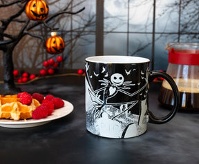 Disney The Nightmare Before Christmas Glow-In-The-Dark Ceramic Mug