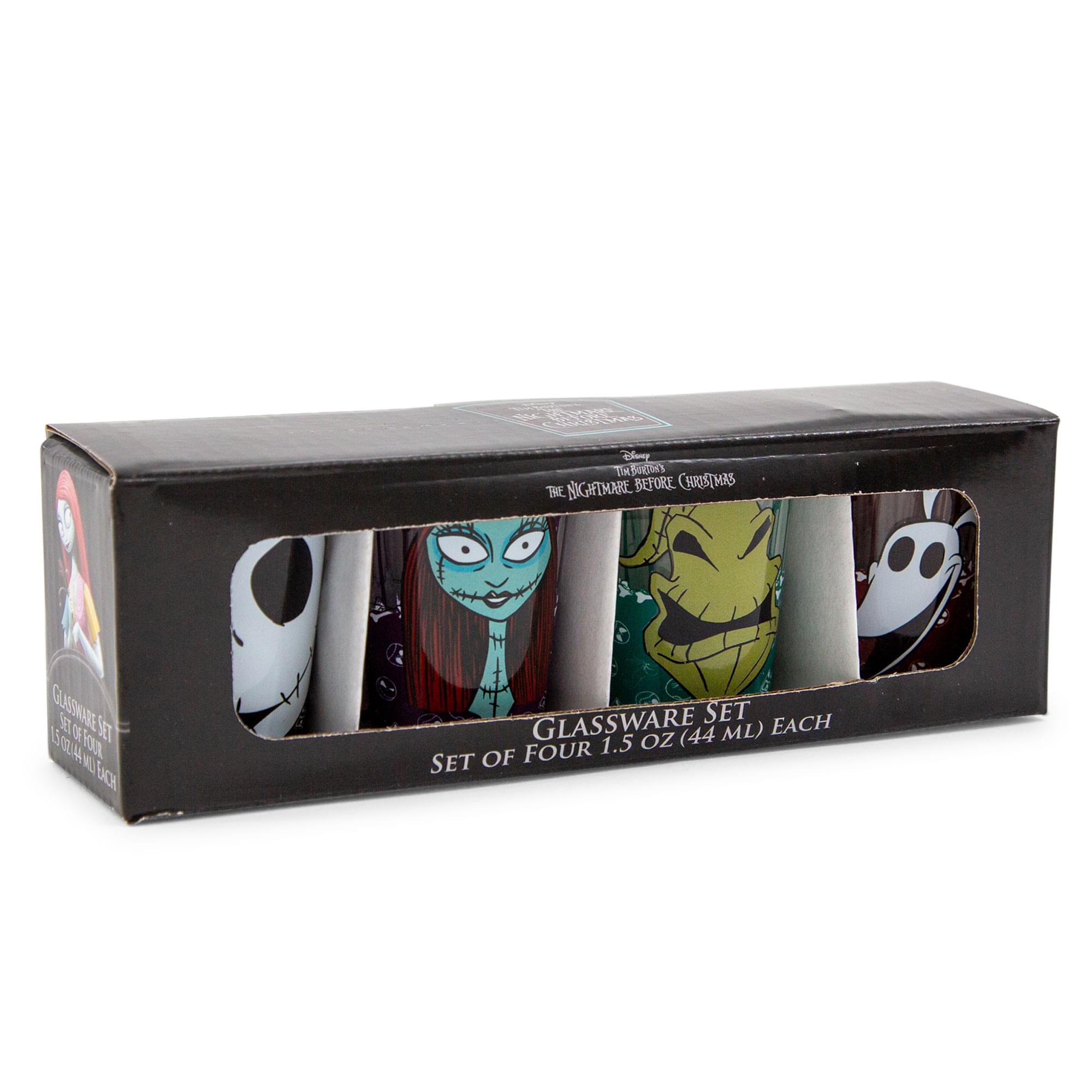 Disney The Nightmare Before Christmas 2-Ounce Mini Shot Glasses | Set of 4