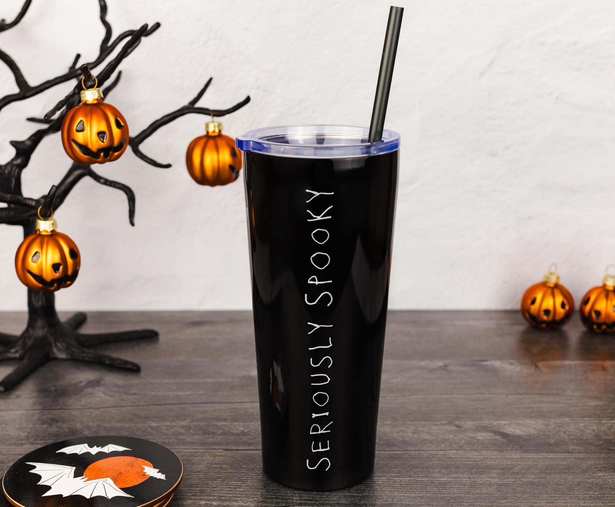 Disney The Nightmare Before Christmas "Seriously Spooky" Stainless Steel Tumbler
