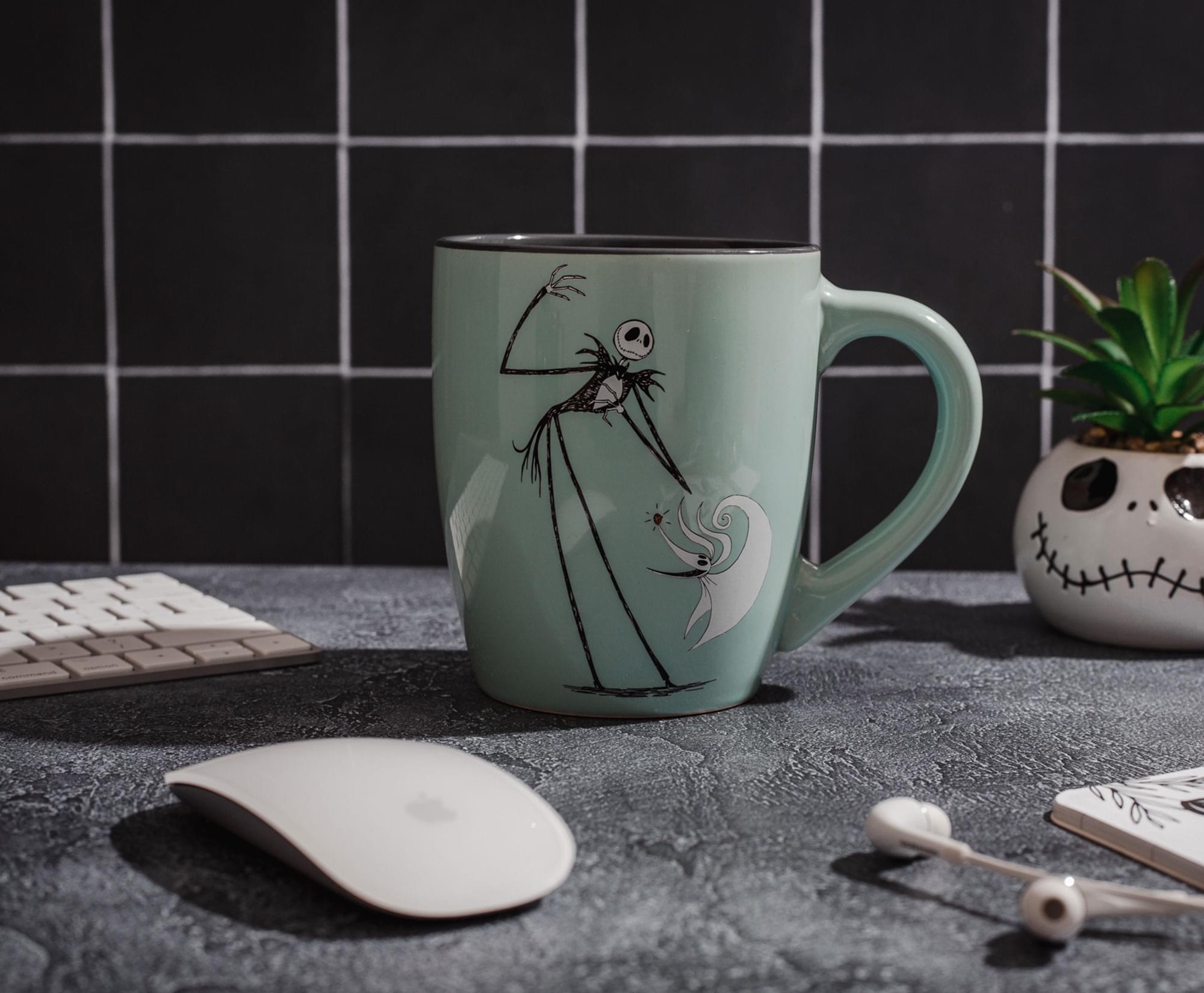 Disney Nightmare Before Christmas Jack Skellington "Looking Good" Ceramic Mug