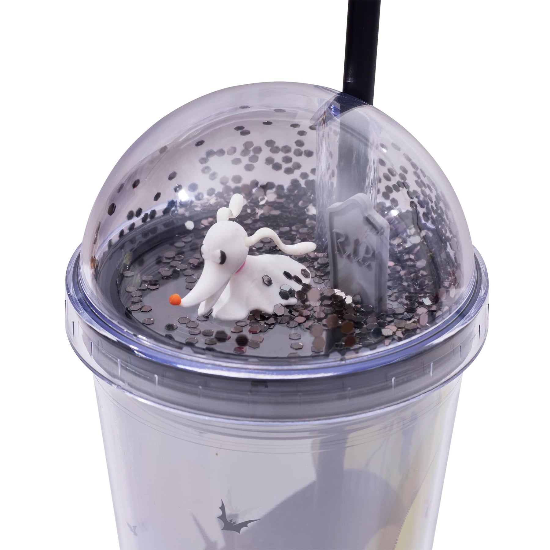 Disney The Nightmare Before Christmas Zero 24-Ounce Carnival Cup With Straw