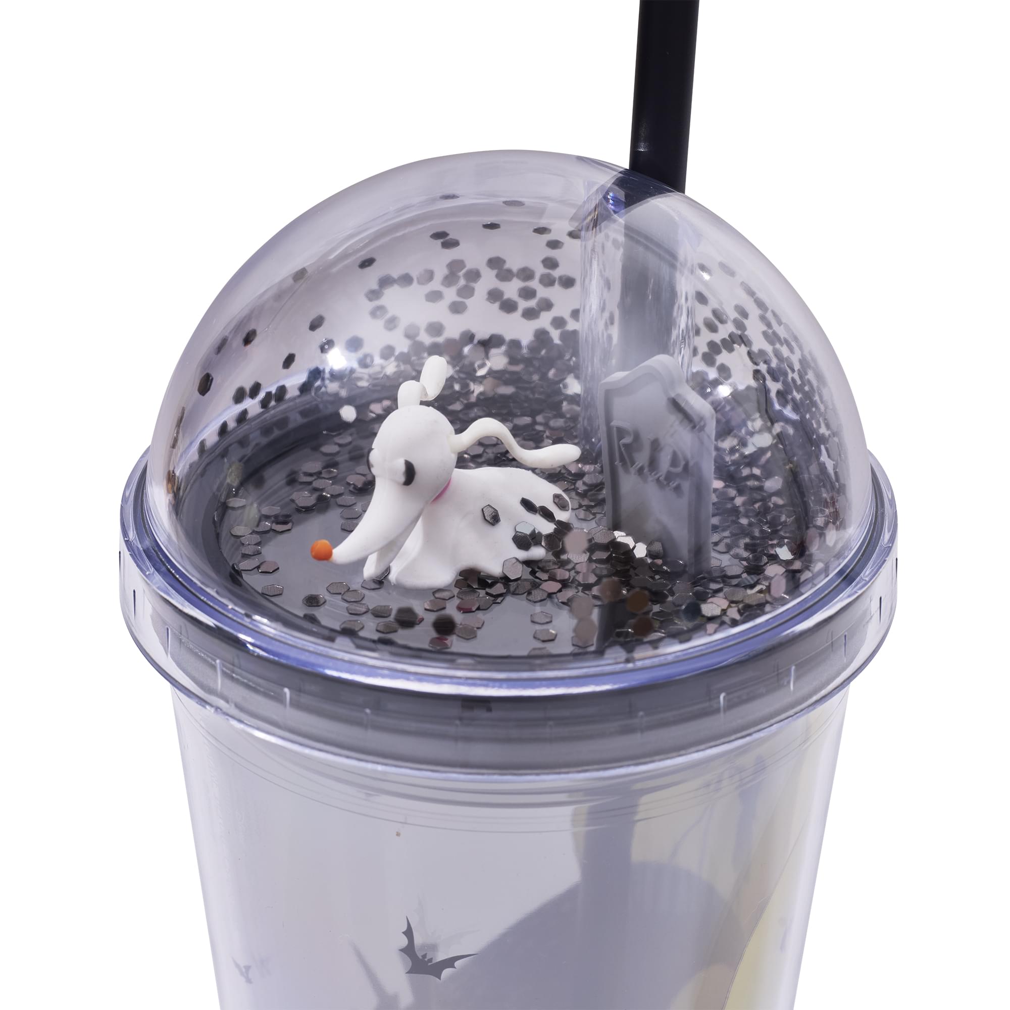 Disney The Nightmare Before Christmas Zero 24-Ounce Carnival Cup With Straw