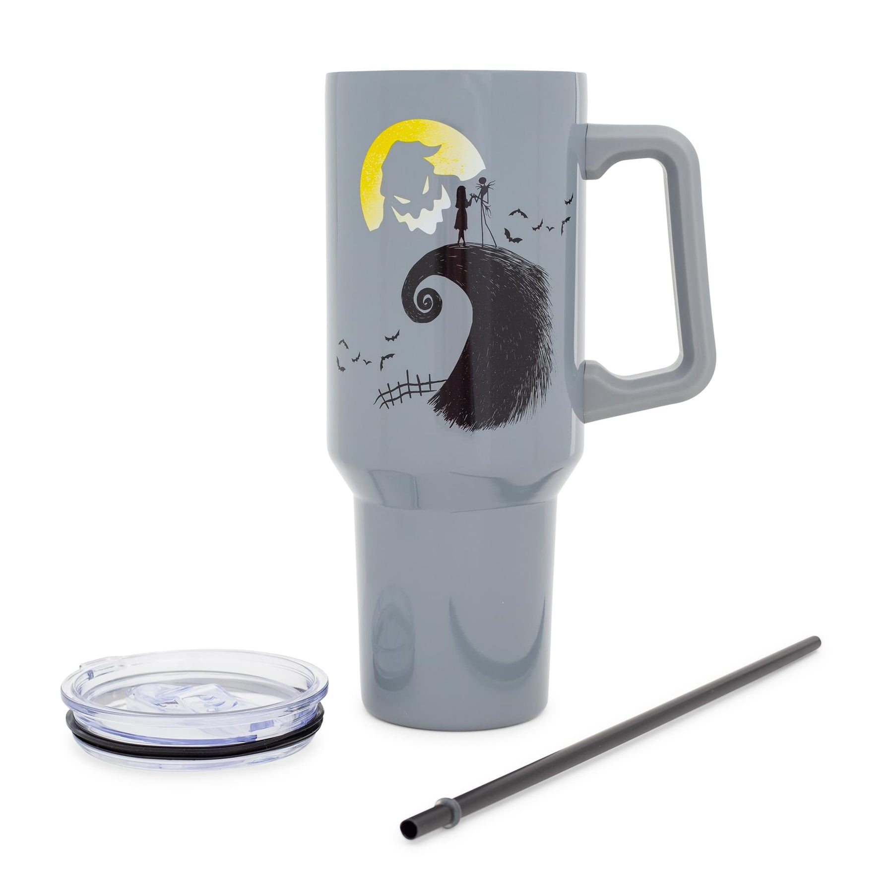 Disney's The Nightmare Before Christmas Spiral Hill Stainless Steel Tumbler