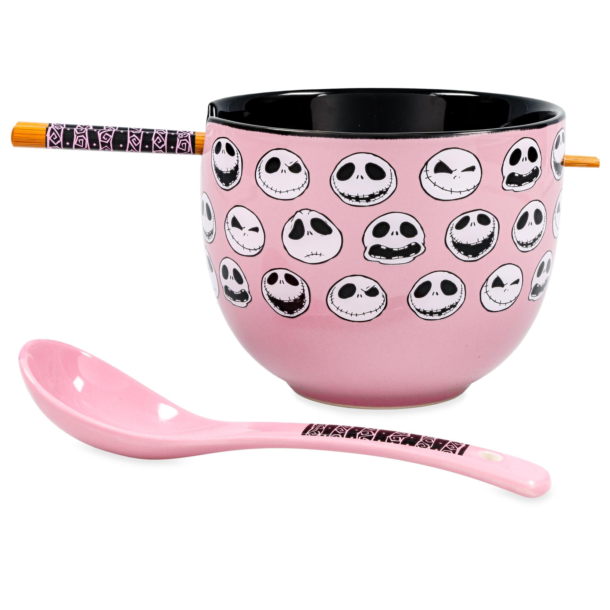 Disney The Nightmare Before Christmas Jack Skellington Ramen Bowl Set