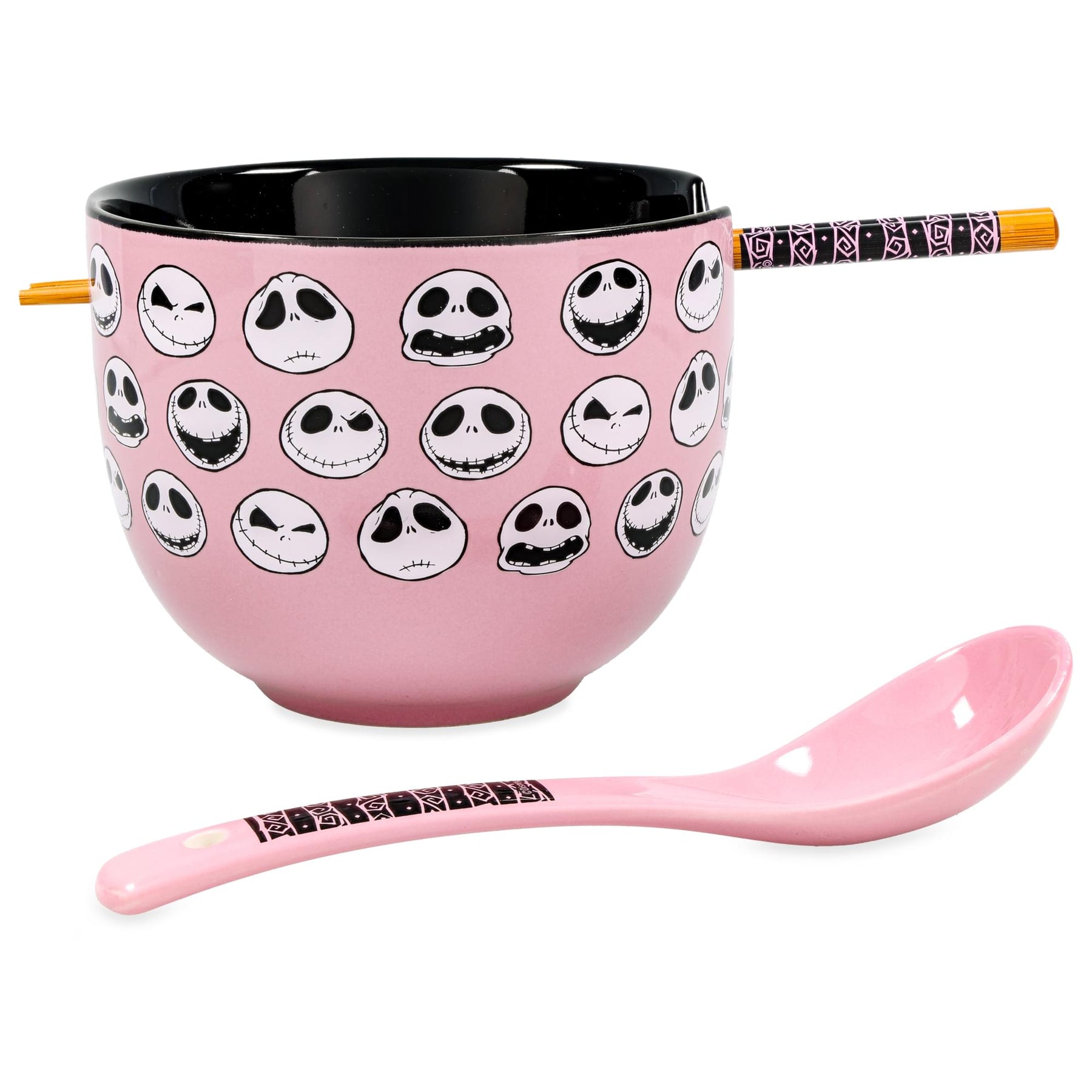 Disney The Nightmare Before Christmas Jack Skellington Ramen Bowl Set