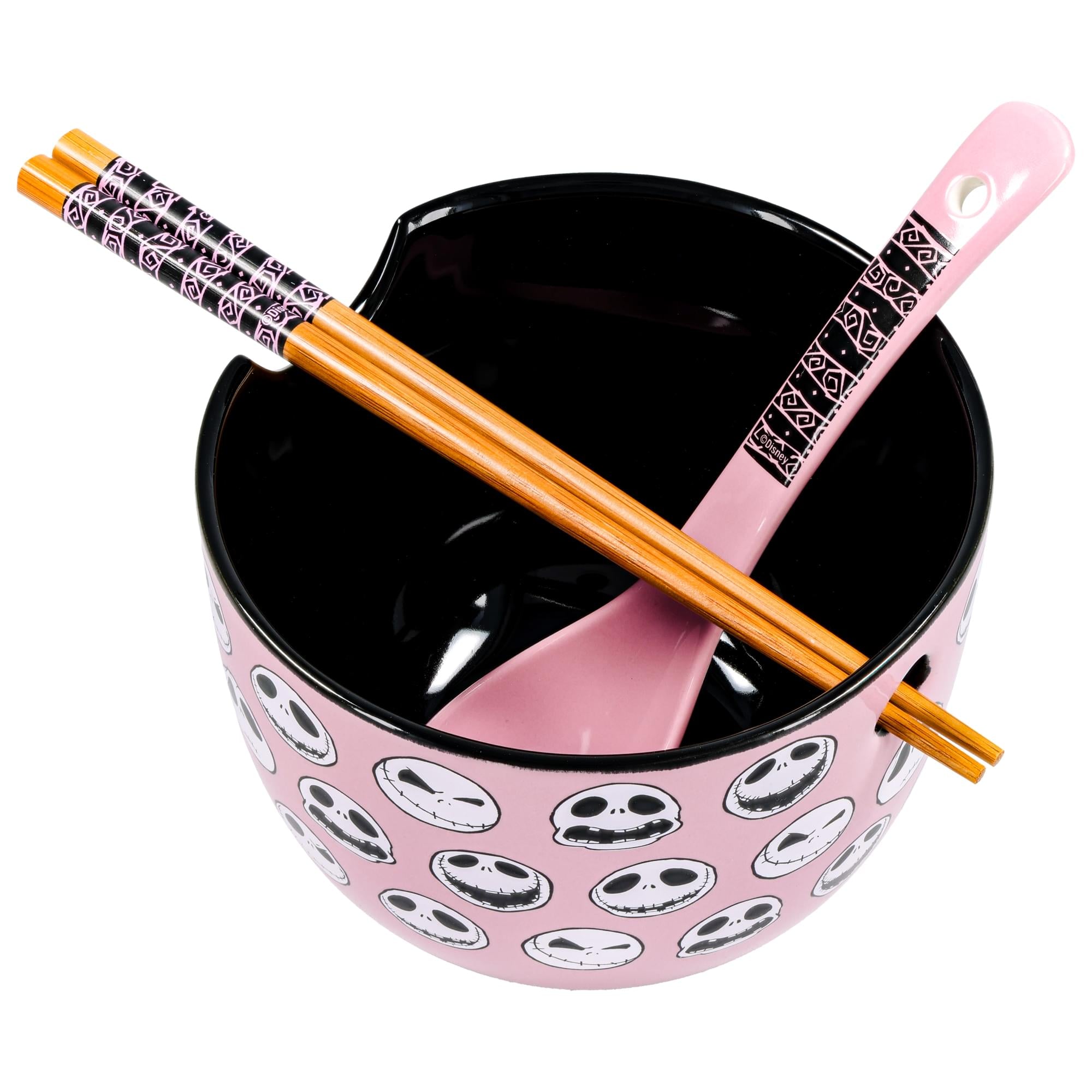 Disney The Nightmare Before Christmas Jack Skellington Ramen Bowl Set