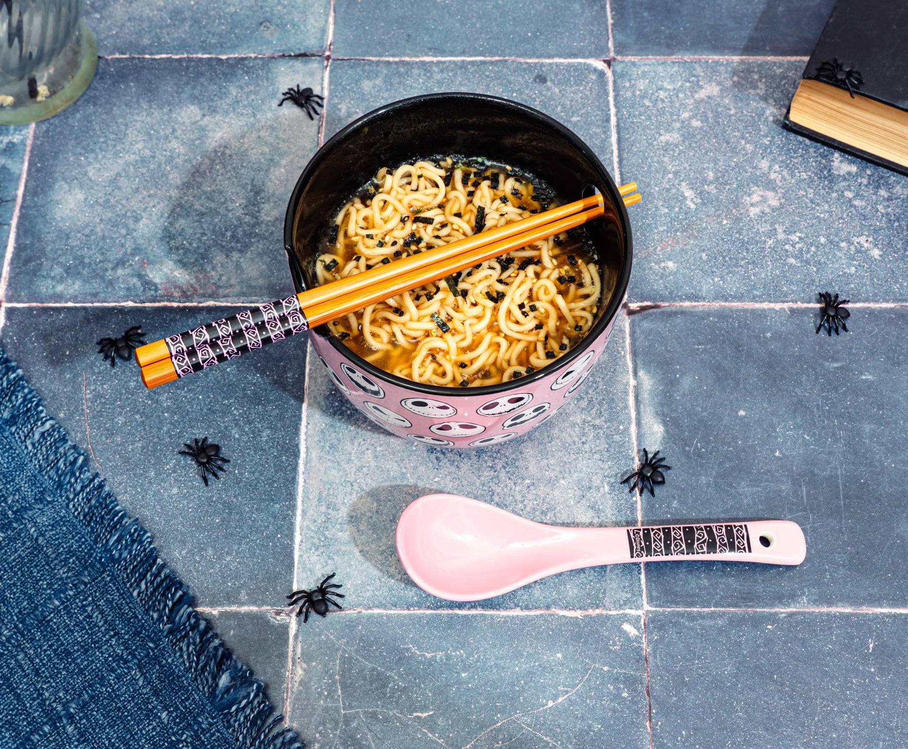Disney The Nightmare Before Christmas Jack Skellington Ramen Bowl Set
