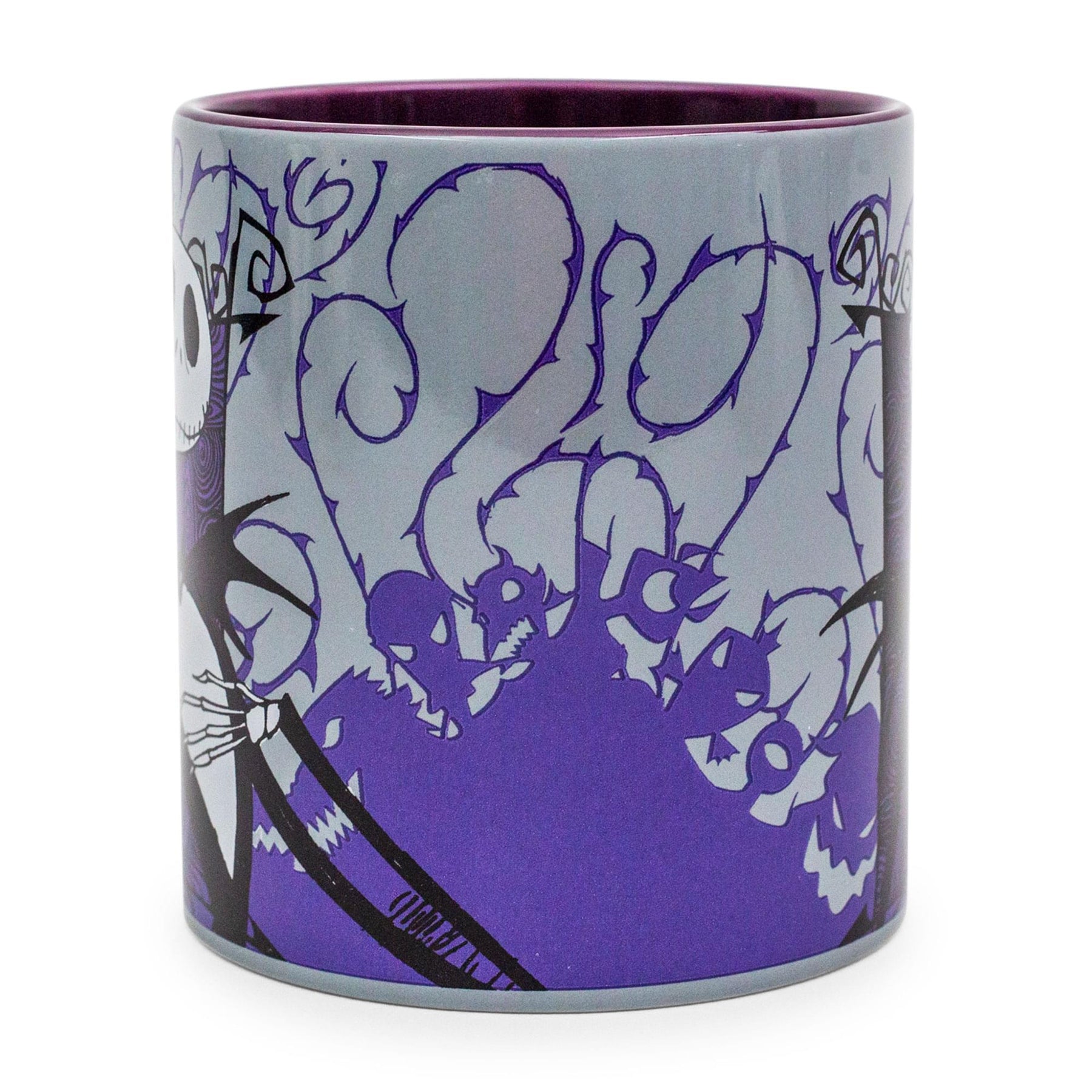 Disney The Nightmare Before Christmas Jack Skellington Purple Ceramic Mug