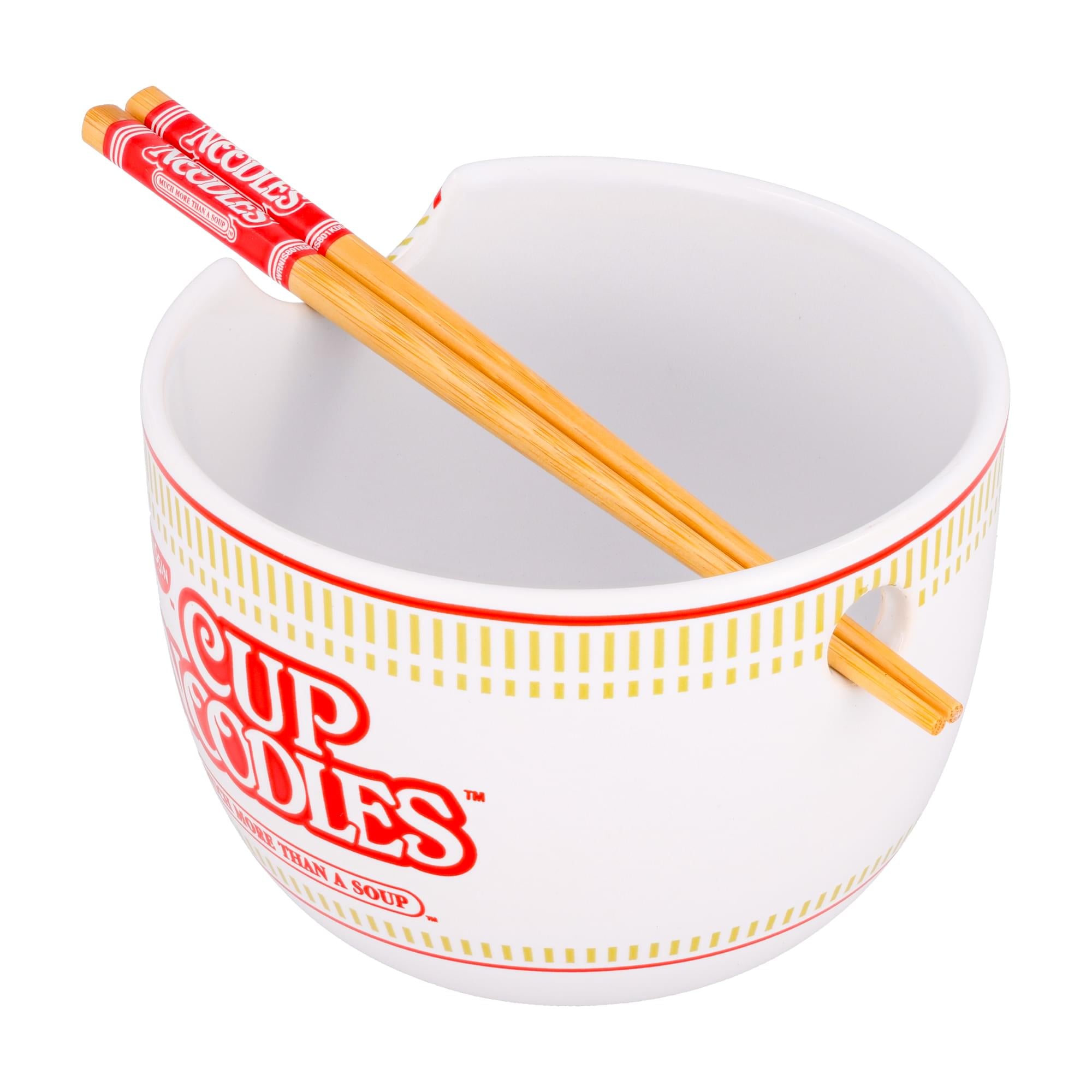 Nissin Cup Noodles 20-Ounce Ramen Bowl and Chopstick Set