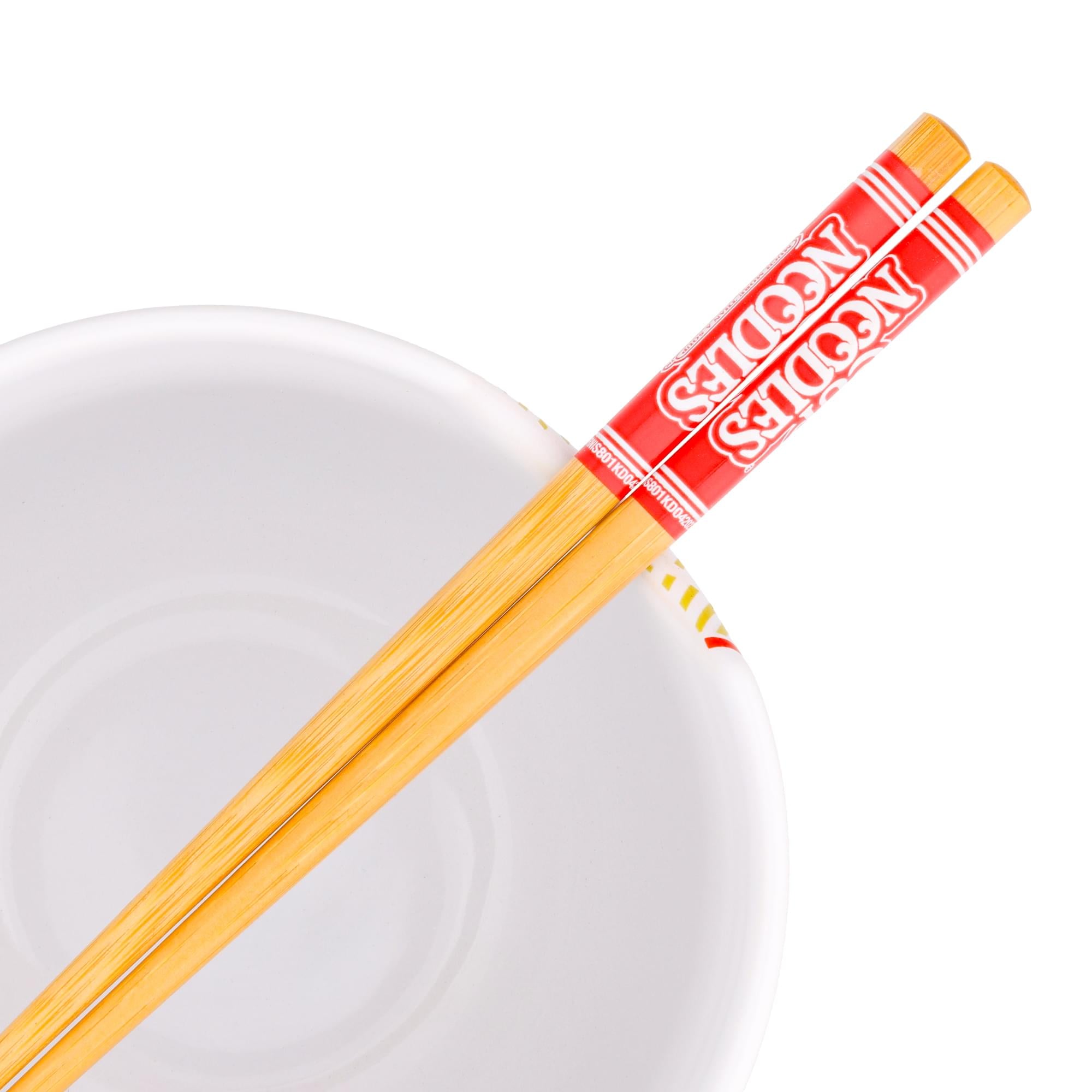 Nissin Cup Noodles 20-Ounce Ramen Bowl and Chopstick Set