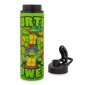 Teenage Mutant Ninja Turtles "Turtle Power" Stainless Steel Water Bottle