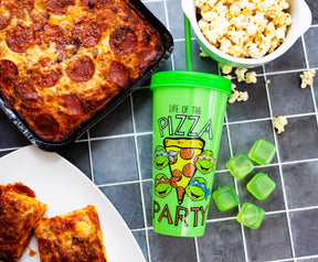 Teenage Mutant Ninja Turtles "Pizza Party" Color-Changing Plastic Tumbler