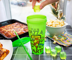 Teenage Mutant Ninja Turtles "Pizza Party" Color-Changing Plastic Tumbler