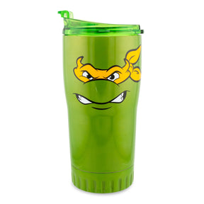 Teenage Mutant Ninja Turtles Michelangelo Stainless Steel Tumbler With Lid