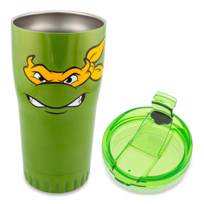 Teenage Mutant Ninja Turtles Michelangelo Stainless Steel Tumbler With Lid