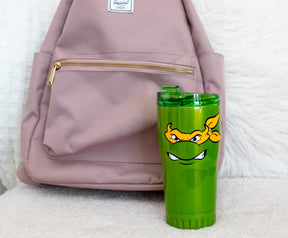 Teenage Mutant Ninja Turtles Michelangelo Stainless Steel Tumbler With Lid