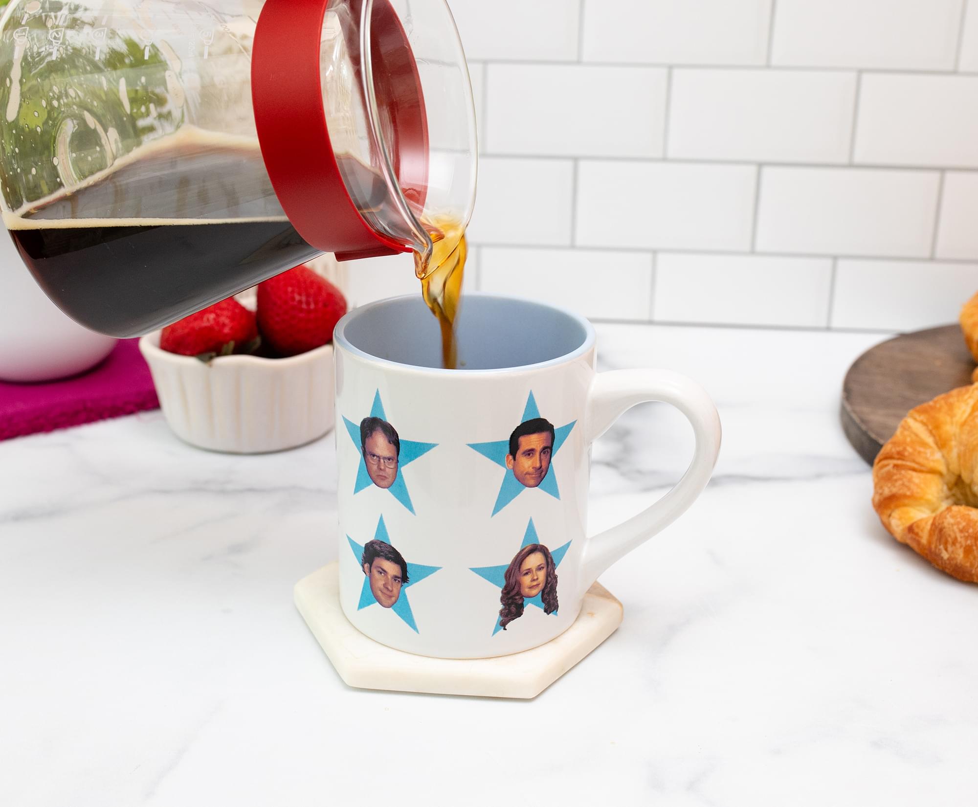 The Office Cast Stars Ceramic Mug | Holds 14 Ounces