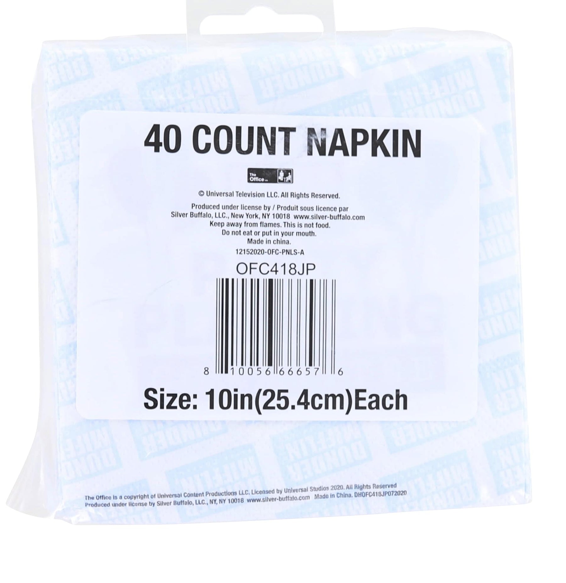 The Office Party Planning Committee 10 Inch Paper Napkins | 40 Count