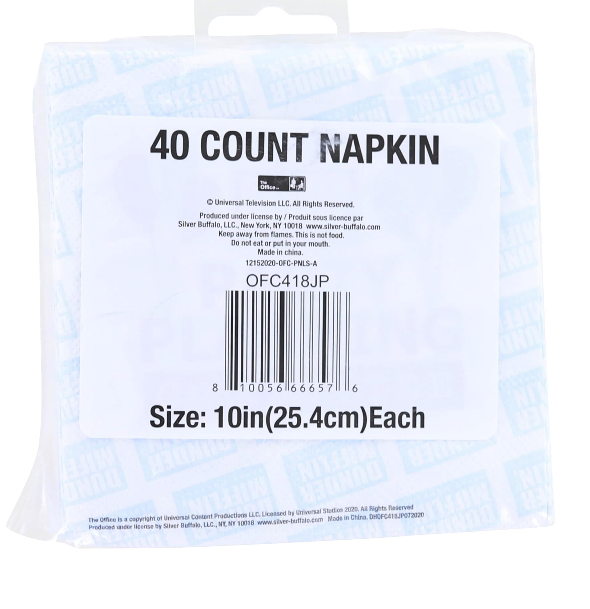 The Office Party Planning Committee 10 Inch Paper Napkins | 40 Count