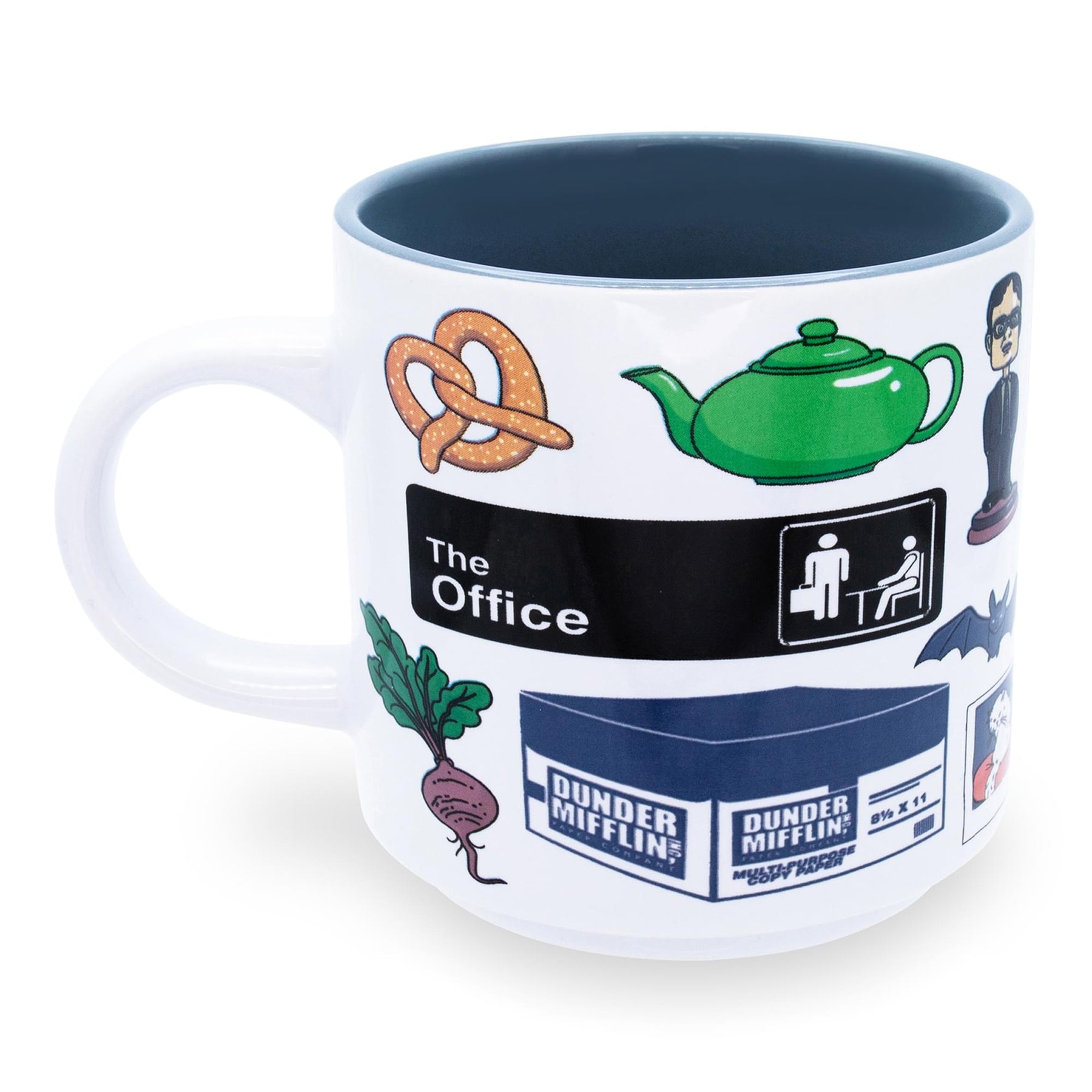 The Office Icons Ceramic Mug | Holds 13 Ounces