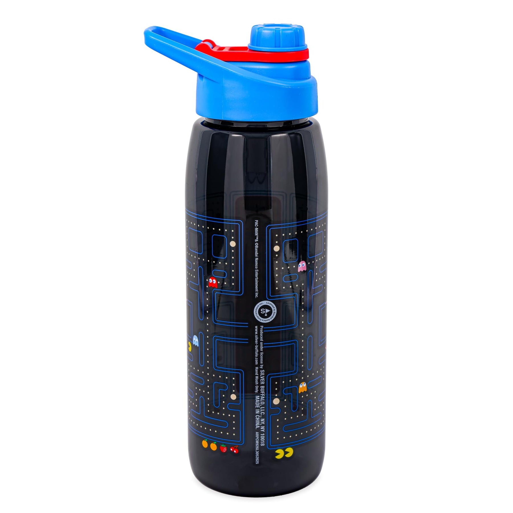 PAC-MAN Arcade Game Screen Maze 28-Ounce Water Bottle With Lid