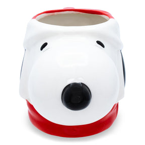 Peanuts Snoopy Christmas 3D Sculpted Ceramic Mug | Holds 20 Ounces