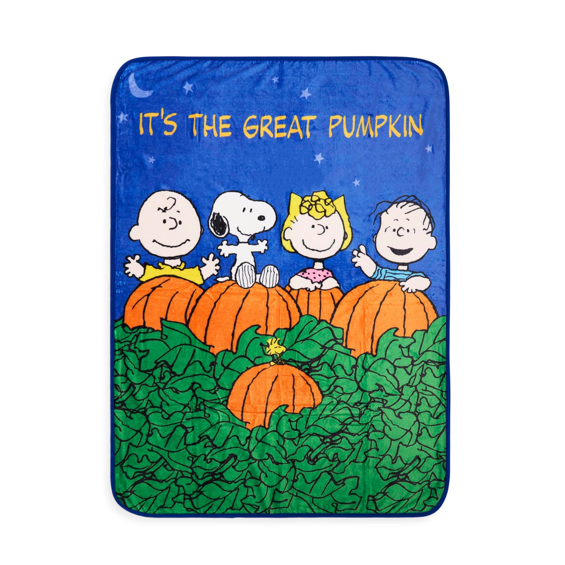 Peanuts "It's The Great Pumpkin" Fleece Throw Blanket | 45 x 60 Inches