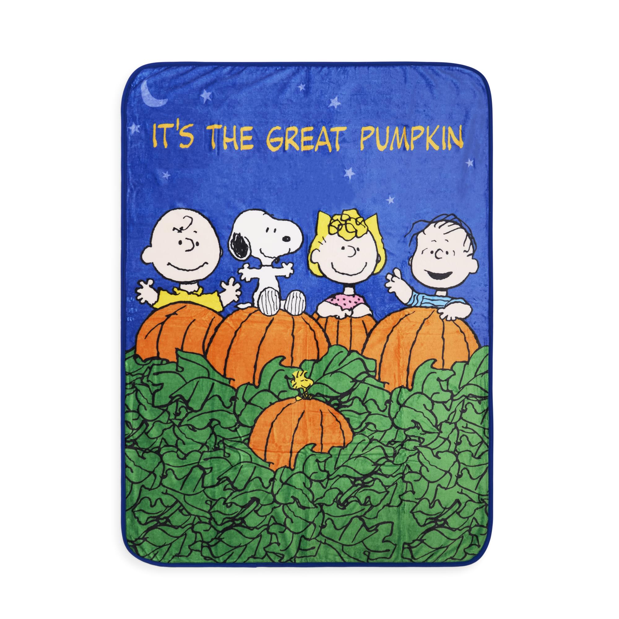 Peanuts "It's The Great Pumpkin" Fleece Throw Blanket | 45 x 60 Inches