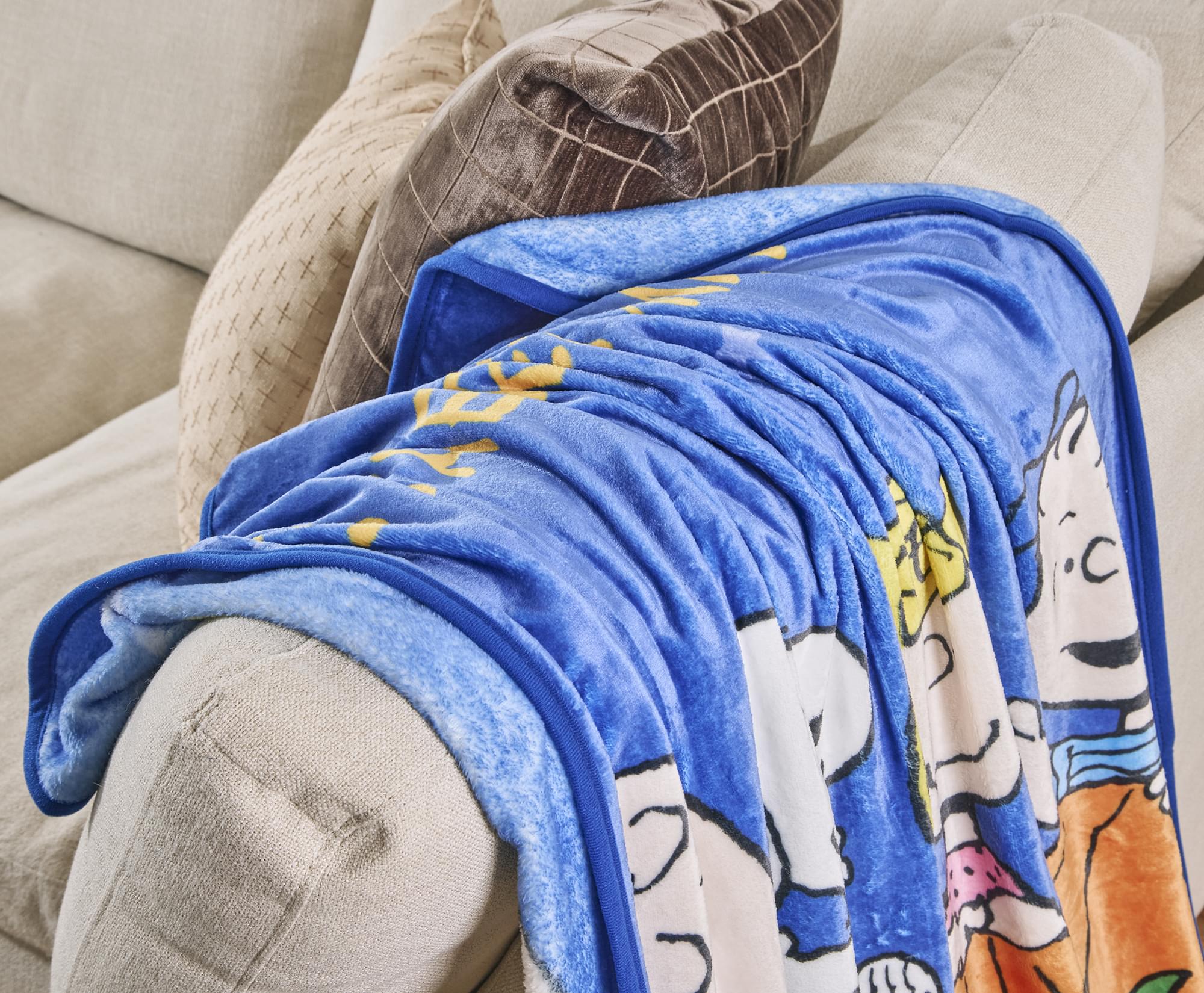 Peanuts "It's The Great Pumpkin" Fleece Throw Blanket | 45 x 60 Inches