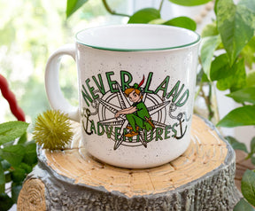 Disney Peter Pan "Neverland Adventures" Ceramic Camper Mug | Holds 20 Ounces