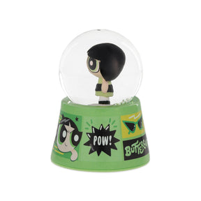 The Powerpuff Girls Buttercup Comic Panels 3-Inch Mini Light-Up Snow Globe