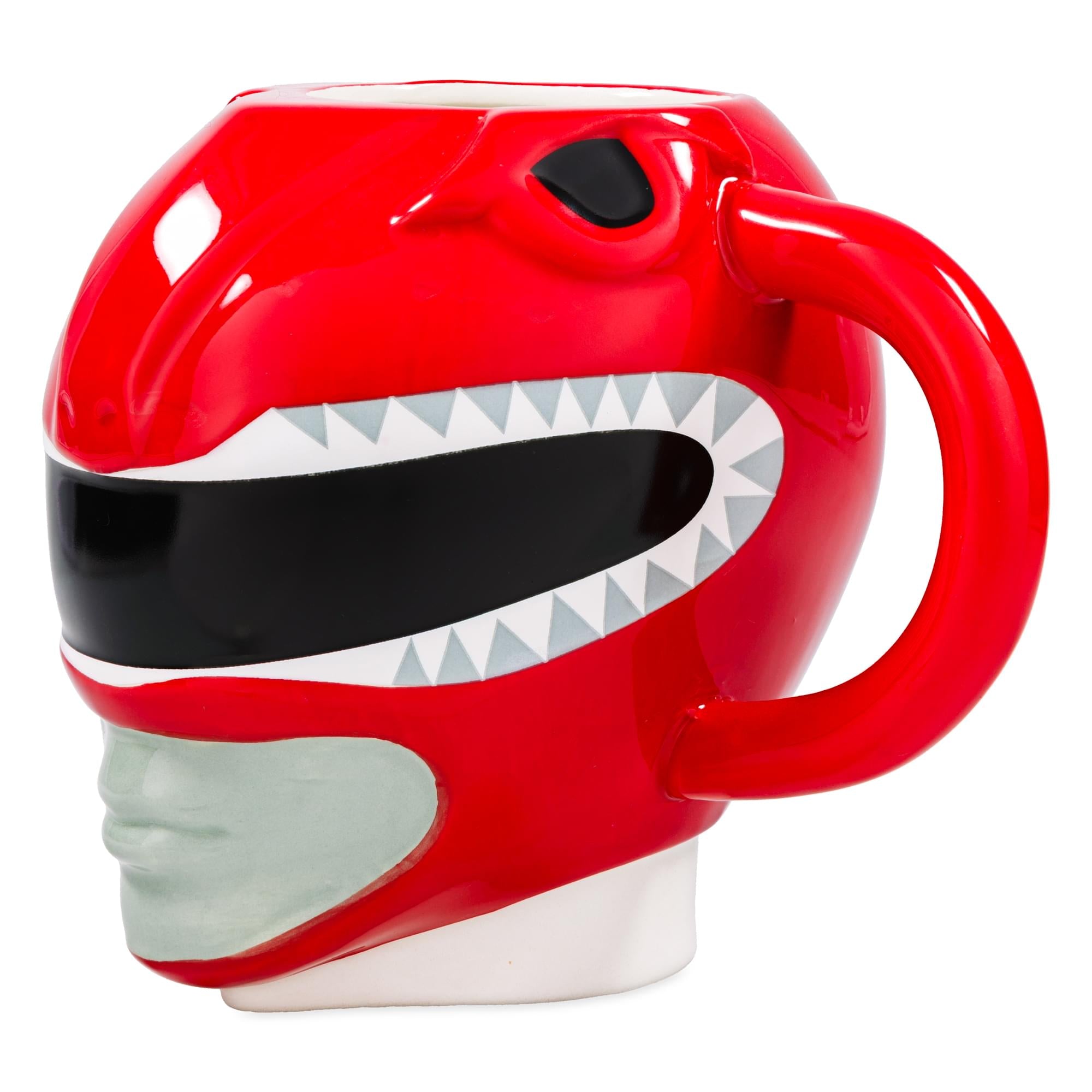 Power Rangers Red Ranger 20-Ounce Sculpted Ceramic Mug