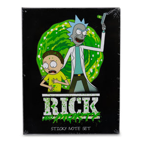 Rick and Morty Portal Splatter Sticky Note and Tab Box Set