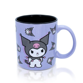 Sanrio Kuromi Purple Ceramic Mug | Holds 20 Ounces