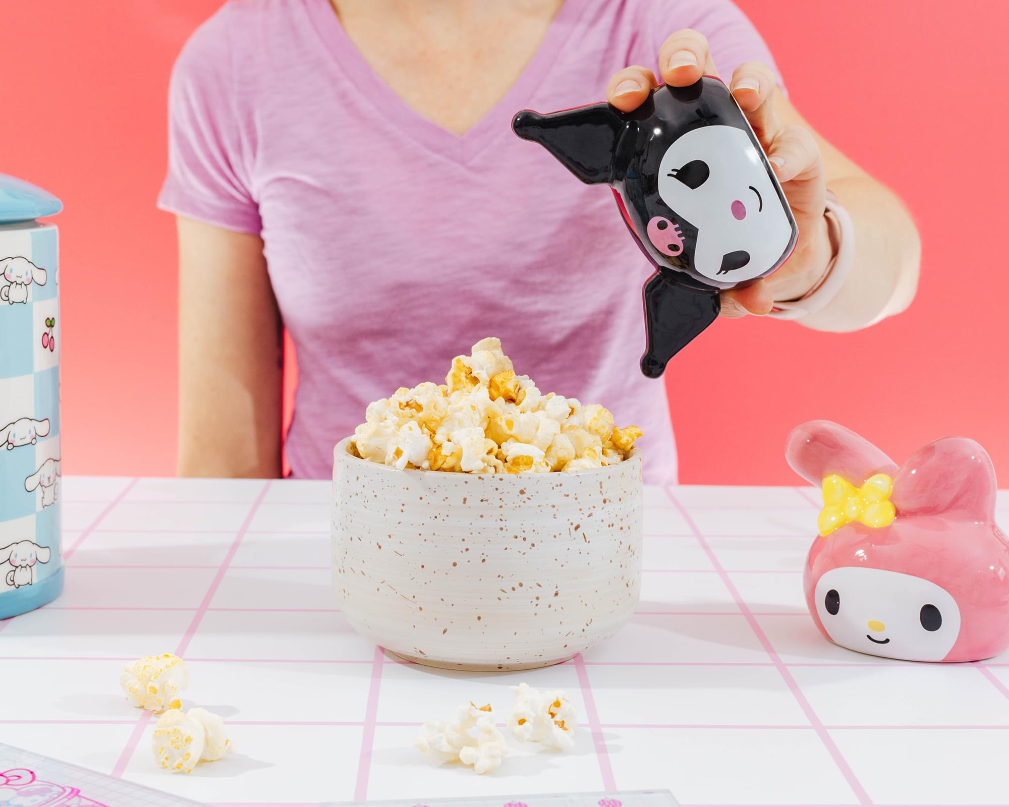 Sanrio My Melody and Kuromi Ceramic Salt and Pepper Shaker Set