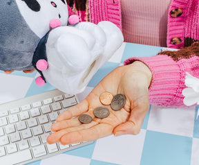 Sanrio Kuromi 8-Inch Plush Money Bank