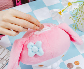 Sanrio My Melody 8-Inch Plush Money Bank
