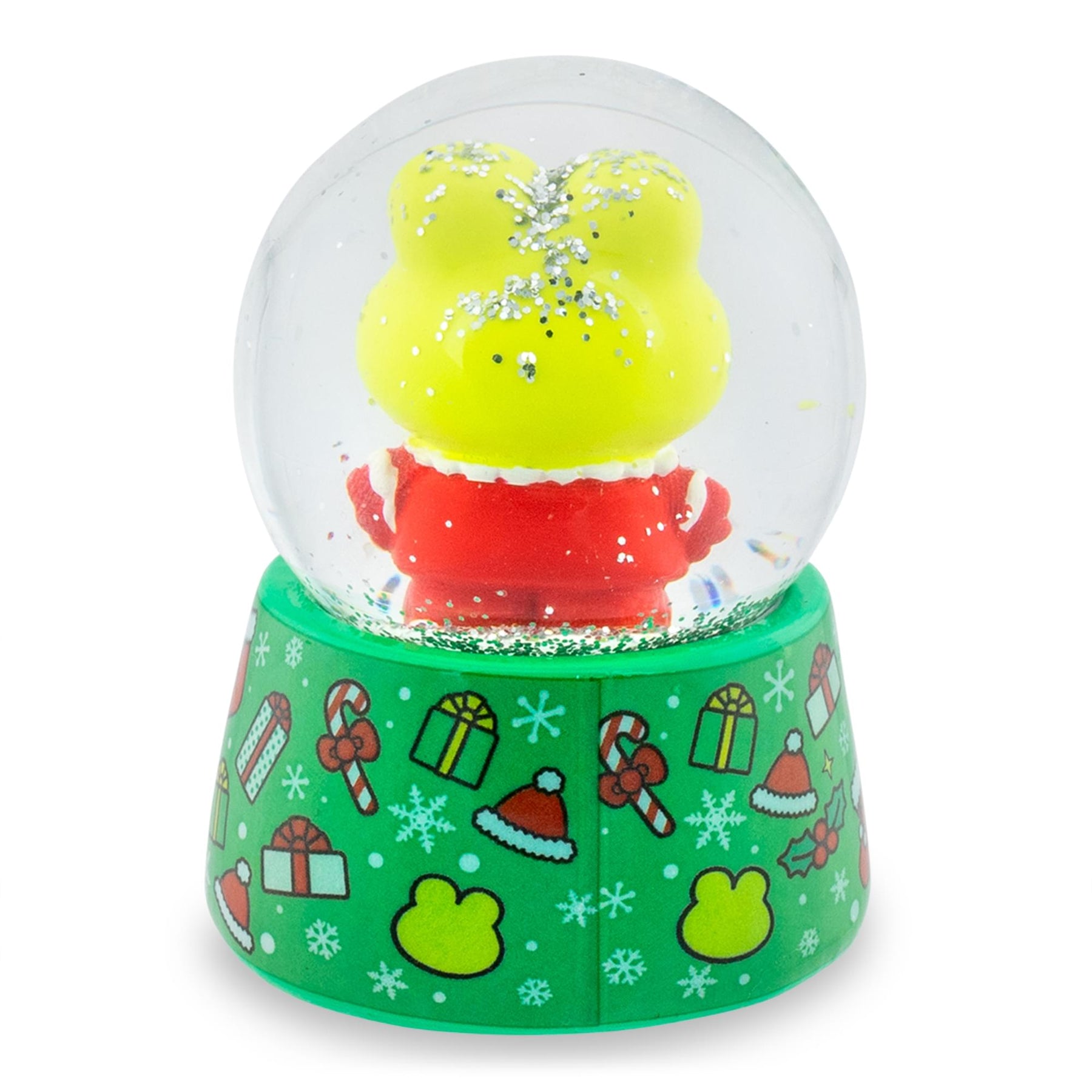 Sanrio Keroppi Holiday Mini Snow Globe | 3 Inches Tall