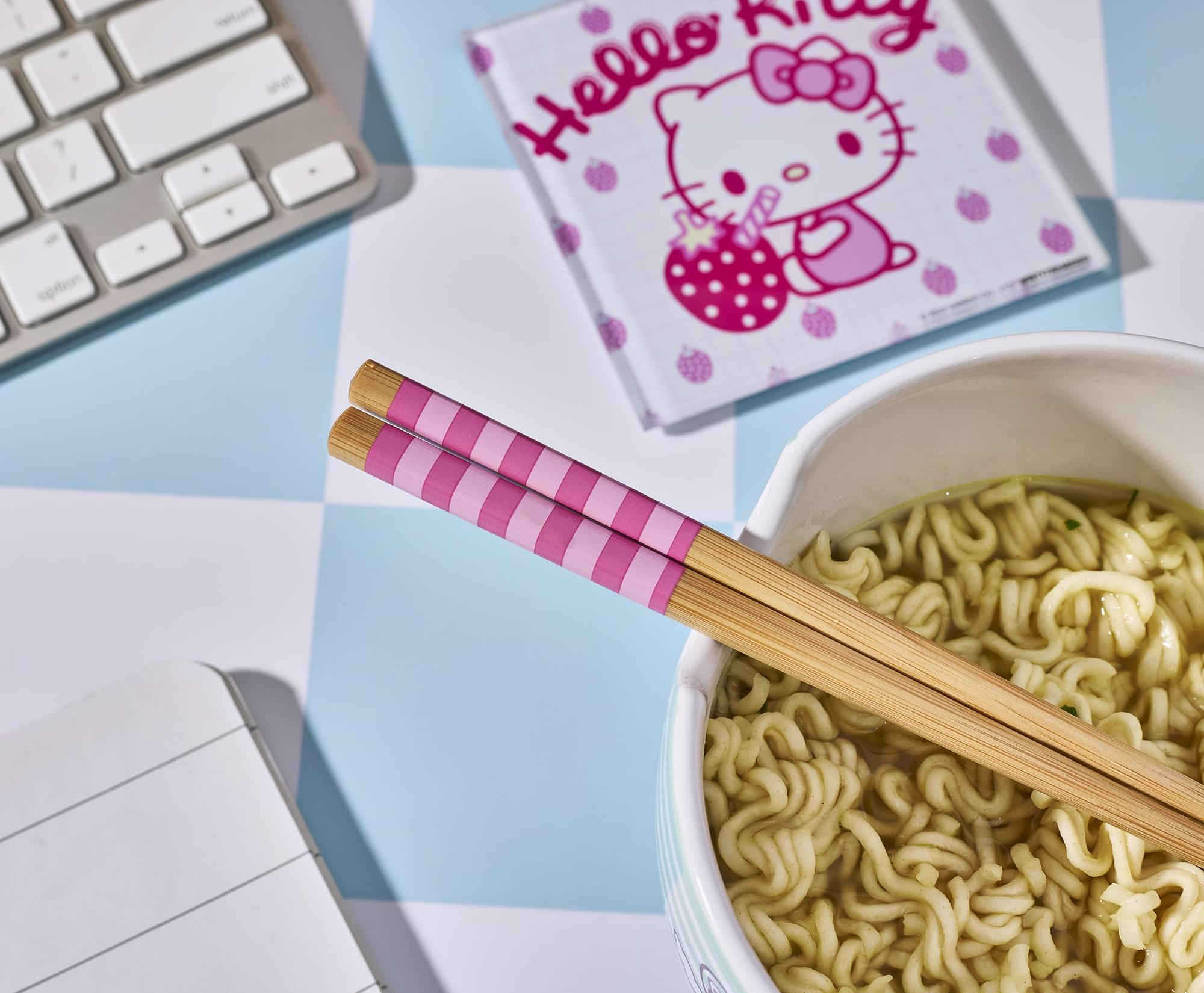 Sanrio Keroppi Fishing 20-Ounce Ramen Bowl and Chopstick Set