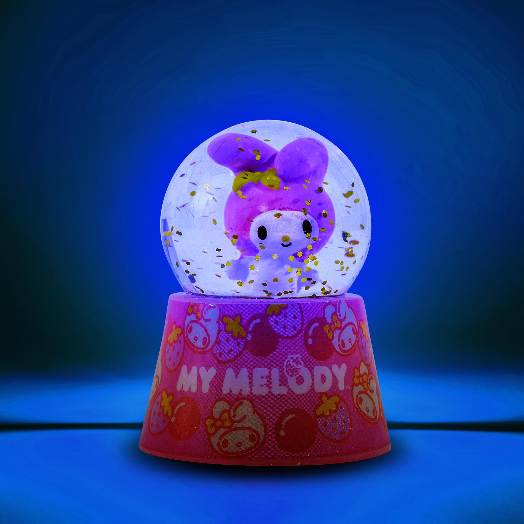 Sanrio My Melody Mini Light-Up Snow Globe | 3 Inches Tall