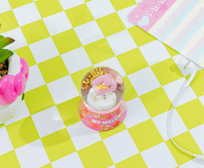 Sanrio My Melody Mini Light-Up Snow Globe | 3 Inches Tall