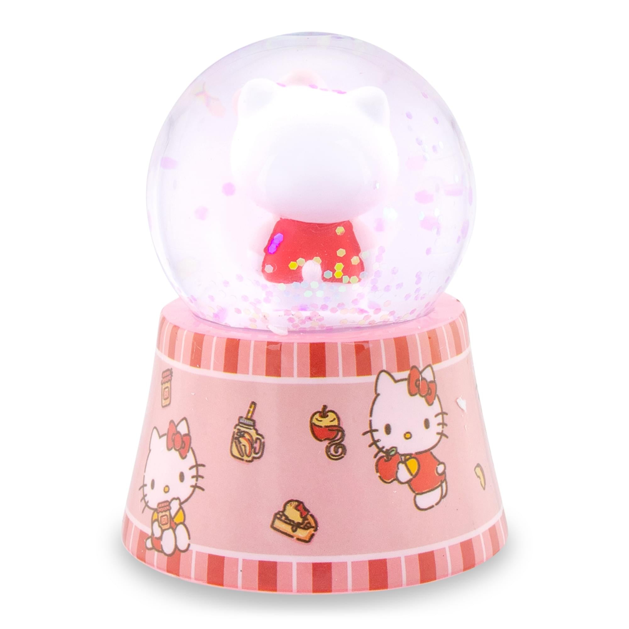 Sanrio Hello Kitty Mini Light-Up Snow Globe | 3 Inches Tall