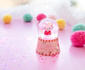 Sanrio Hello Kitty Mini Light-Up Snow Globe | 3 Inches Tall