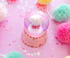 Sanrio Hello Kitty Mini Light-Up Snow Globe | 3 Inches Tall