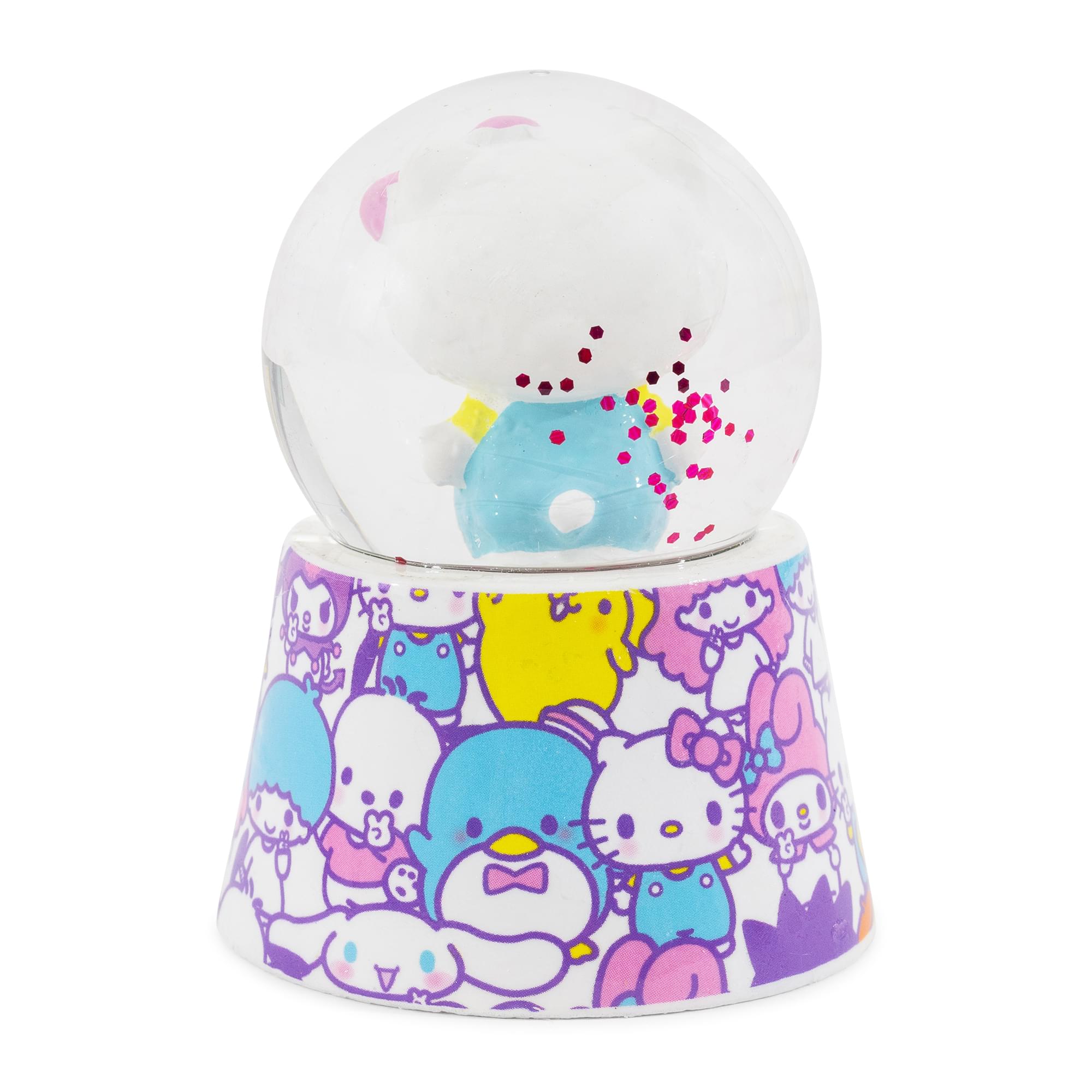 Sanrio Hello Kitty and Friends Mini Light-Up Snow Globe | 3 Inches Tall