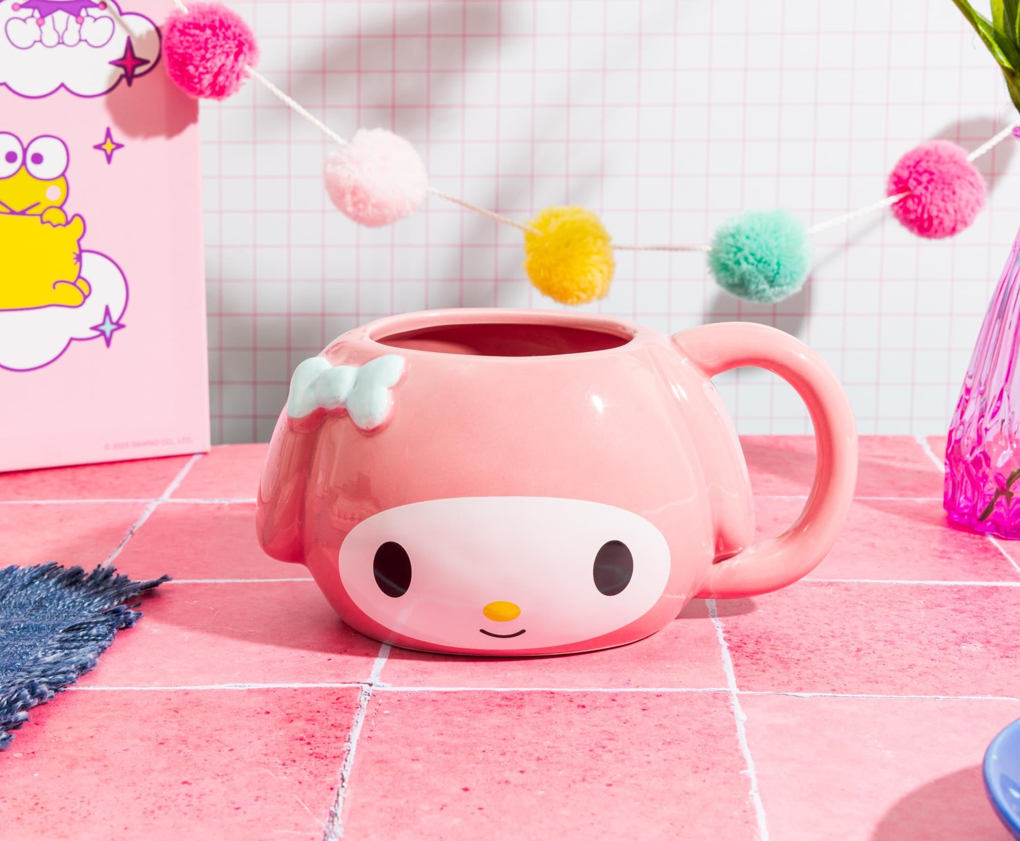 Sanrio My Melody Sculpted Ceramic Mug | Holds 20 Ounces